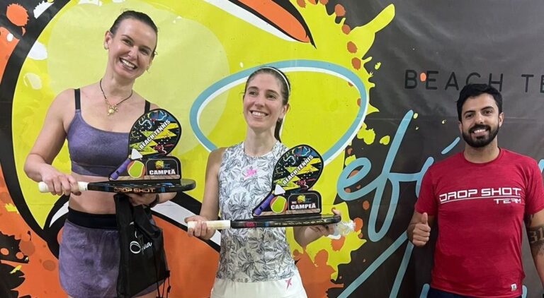 Definidos os campeões do 3º Torneio de Beach Tennis Refúgio Arena