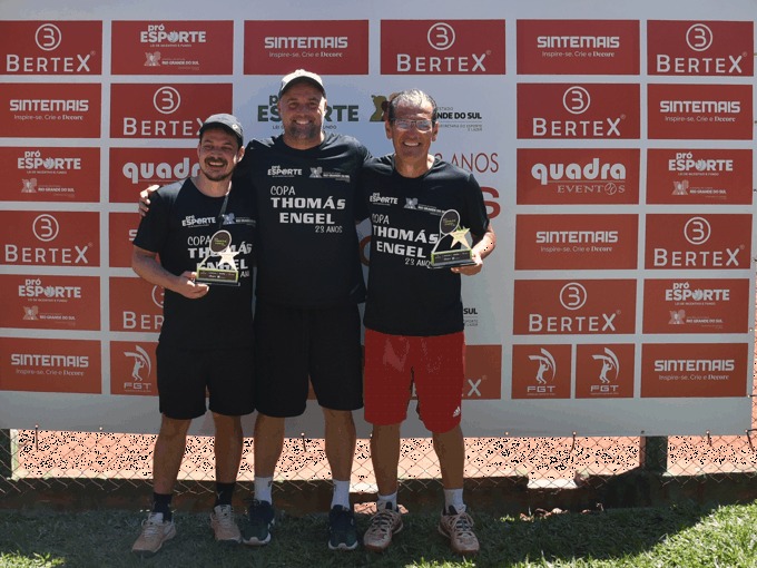 Dia espetacular com sol e muito tênis encerra a 23ª Copa Thomás Engel