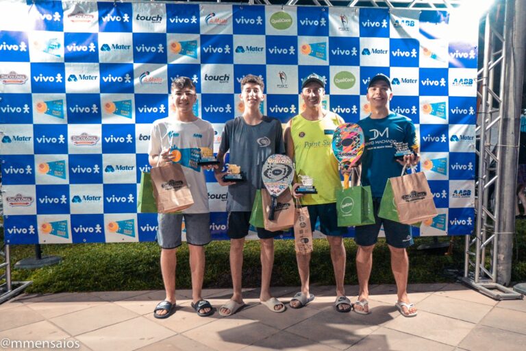 Definidos os campeões da 2ª Copa AABB de Beach Tennis