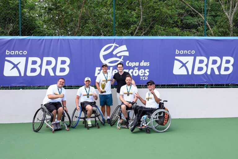 RS é campeão da Copa das Federações de Tênis em Cadeira de Rodas