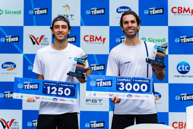 Definidos os campeões da 13ª Copa CTC de Tênis